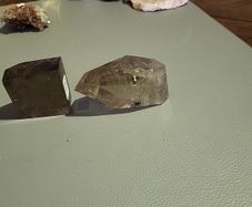 Golden rutilated quartz