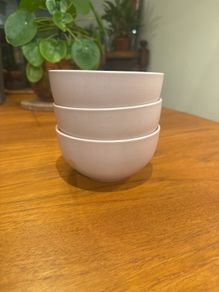 Pink Cereal Bowls