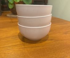 Pink Cereal Bowls