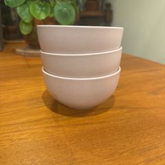 Pink Cereal Bowls