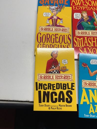 booksBlood-Curdling  set books