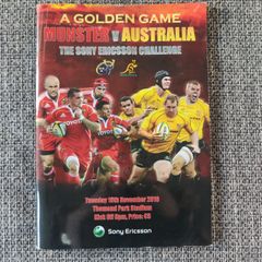 Munster Vs Australia A Golden Game Program