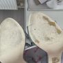 Silver Glitter High Heels Size 4 Image 5