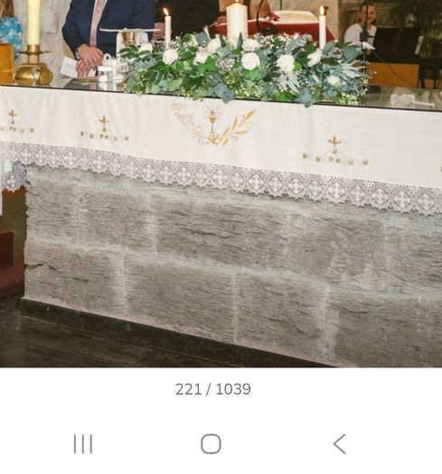 Complete wedding flowers set