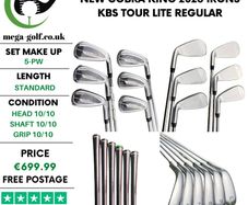 New Cobra King 2026 Irons / 5-Pw / Kbs Tour Lite Regular