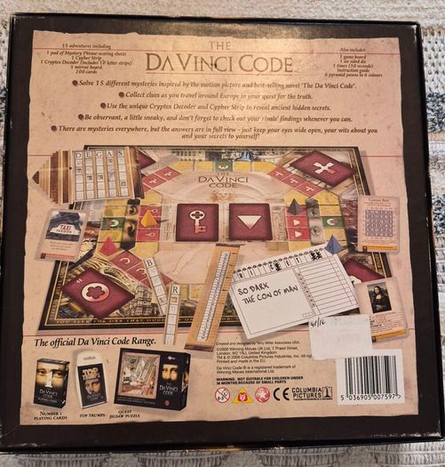 Da Vinci Code Bordgame