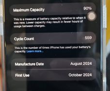 IPhone 16 pro max 512GB with Apple care plus