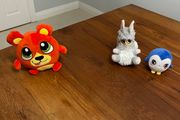 Crunchimals + Bush Baby plush toys