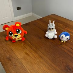 Crunchimals + Bush Baby plush toys