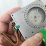 Vintage 1950s Swiss Army Artillery Compass Sitometer Image 6