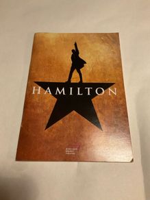 Hamilton the musical program Ireland