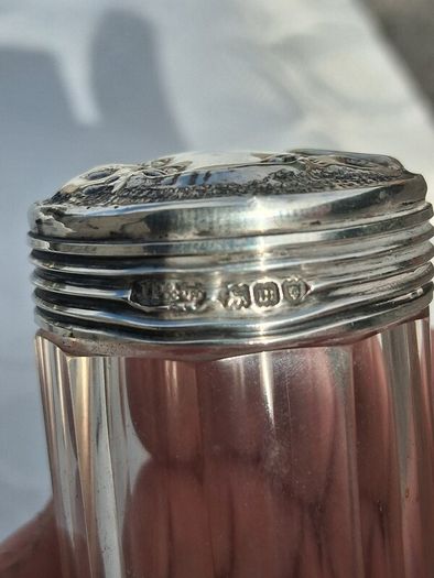 Sterling Silver Art Nouveau Dressing Table Set