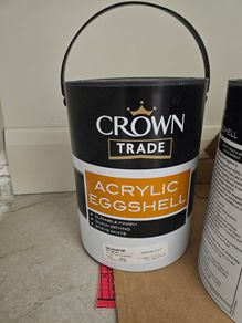 crown acrylic eggshell ral 7033 5L