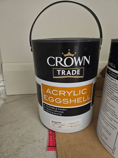 crown acrylic eggshell ral 7033 5L