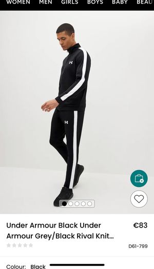 Under Armour Mens tracksuit
