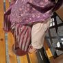 Beautiful Porcelain Doll with Soft Toy Elephant Image 6