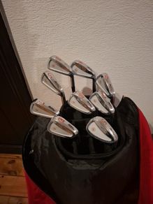 Golf irons plus Bag