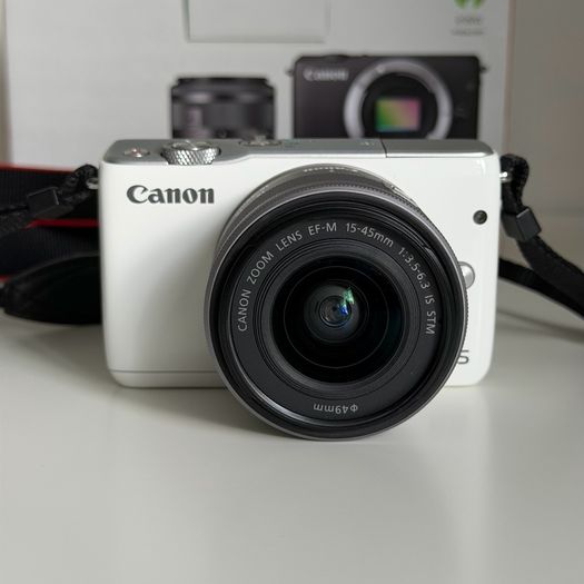 Canon EOS M10 Mirrorless Camera | 2 Lenses + Accessories