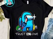 Imposter among costume game us sus t-shirt