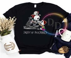 Nightmare daddy of nightmares skull skeleton dad fathers quarantined 2020 ready made tshirt