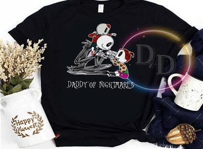 Nightmare daddy of nightmares skull skeleton dad fathers quarantined 2020 ready made tshirt