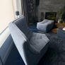 Foxtrot corner couch unit blue Image 2
