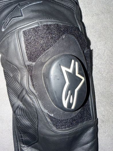 Alpinestars Tech Leather Jacket & Missile V2 Leather Pants - Matching 2-Piece Suit - Excellent Condition