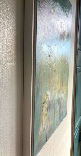 Framed Original Abstract Painting Dublin  Original Art Gift