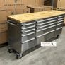 72 Inch Stainless Steel 15 Drawer Tool Box Image 2