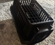 Anione Cat Carrier Box Black M/L Cat