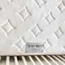 Classic Ivory Double Bed and Matress Excellent Condition Image 3
