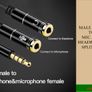 Male 3.5mm To Headphone And Mic Splitter Image 3