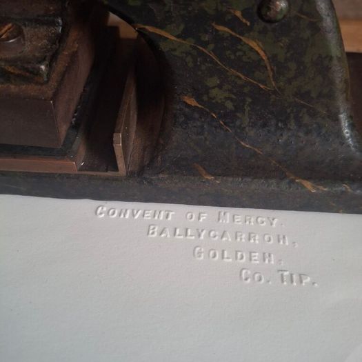 Victorian Cast Iron Desk Embosser Seal
