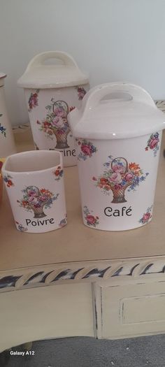 5 Piece French Kitchen Storage Set