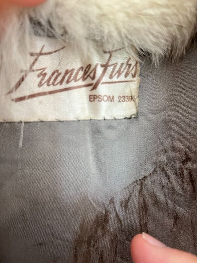 Vintage Authentic Artic Fox Fur Coat