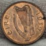 Ireland 1939 1/4d Farthing Beautiful Uncirculated Red Image 3