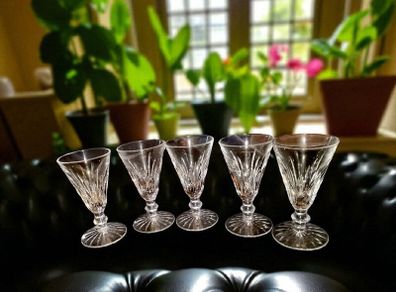 5 Waterford crystal Eileen glasses