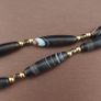 Vintage Natural Eyes Suliemani Agate Beads Necklace Image 2