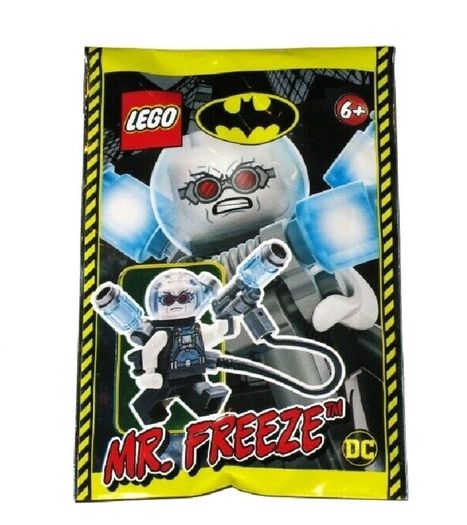 Lego Mr FREEZE Minifigure Lego Batman Lego Minifigure