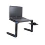 New Universal Fan Laptop Portable Office Desk Table Adjustable Folding #1236 Image 8