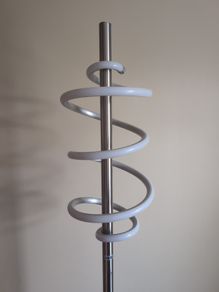 LED Floor lamp. Brushed chrome.