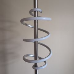 LED Floor lamp. Brushed chrome.