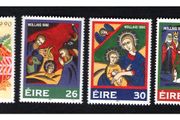 1990 Ireland Christmas Commemorative Stamps Mint Never Hinged (MNH)