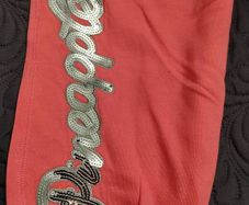 Pineapple 3/4 length dance pants  Age 12/13 NEW