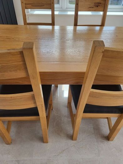 table and chairs