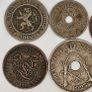 Belgium Mixed Date Coin Lot 1862 1906 1905 1923 1925 7 Coin Lot Image 5