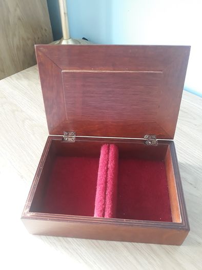 Rectangular Wooden Box / Jewelley Box