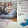 Elephant Boho Bean Bag Image 2