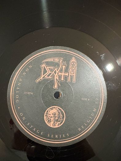 Death - Belgium 12-3-1993 (Non-Analogue On Stage Series). Excellent condition.