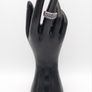 Vintage 925 Silver Amethyst Cluster Ring Image 10